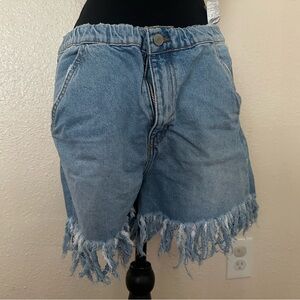 Zara high waist light wash denim